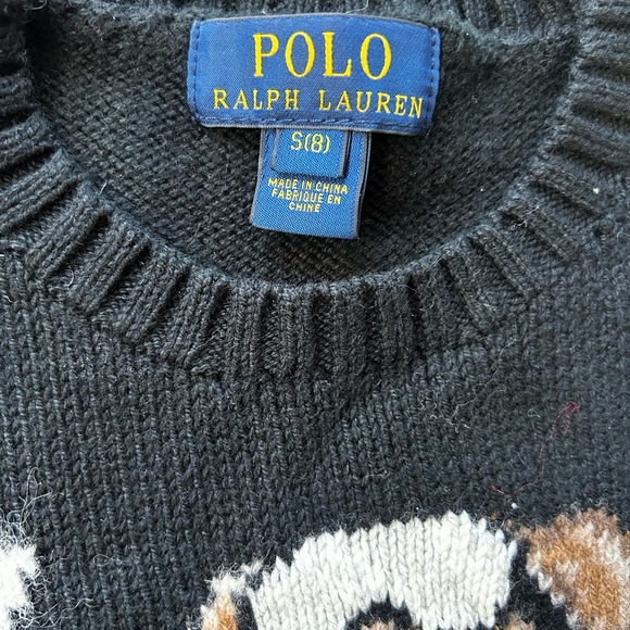 Ralph Lauren knit bear sweater - Picture 5 of 6